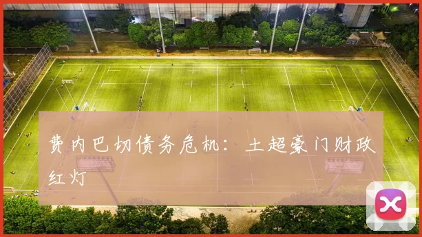 费内巴切债务危机：土超豪门财政红灯
